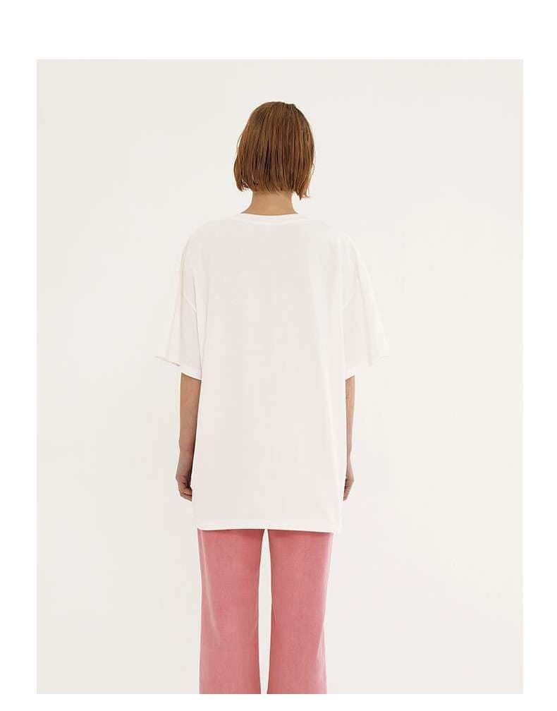 アメカジ レトロ風ストリートグラフィックTシャツ