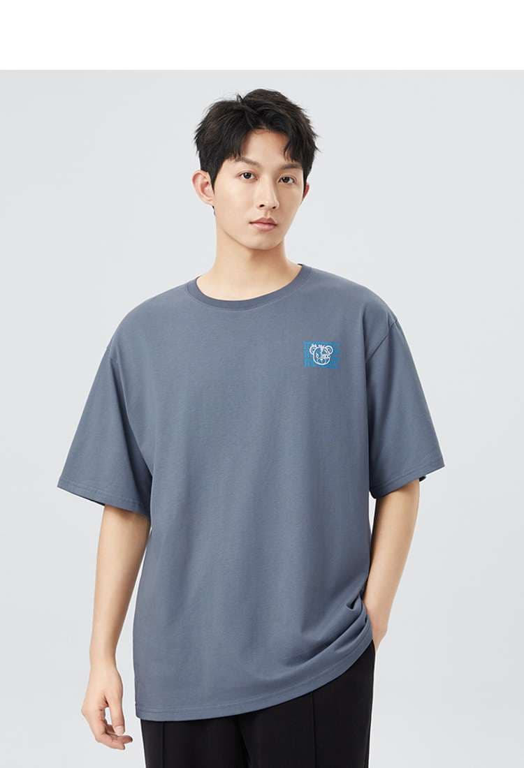 アメカジ オーバーサイズロゴプリントTシャツ