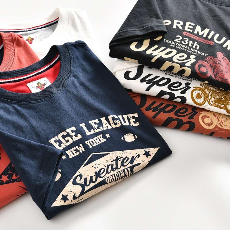 アメカジ プレミアムバイカー&スポーツ系Tシャツセット