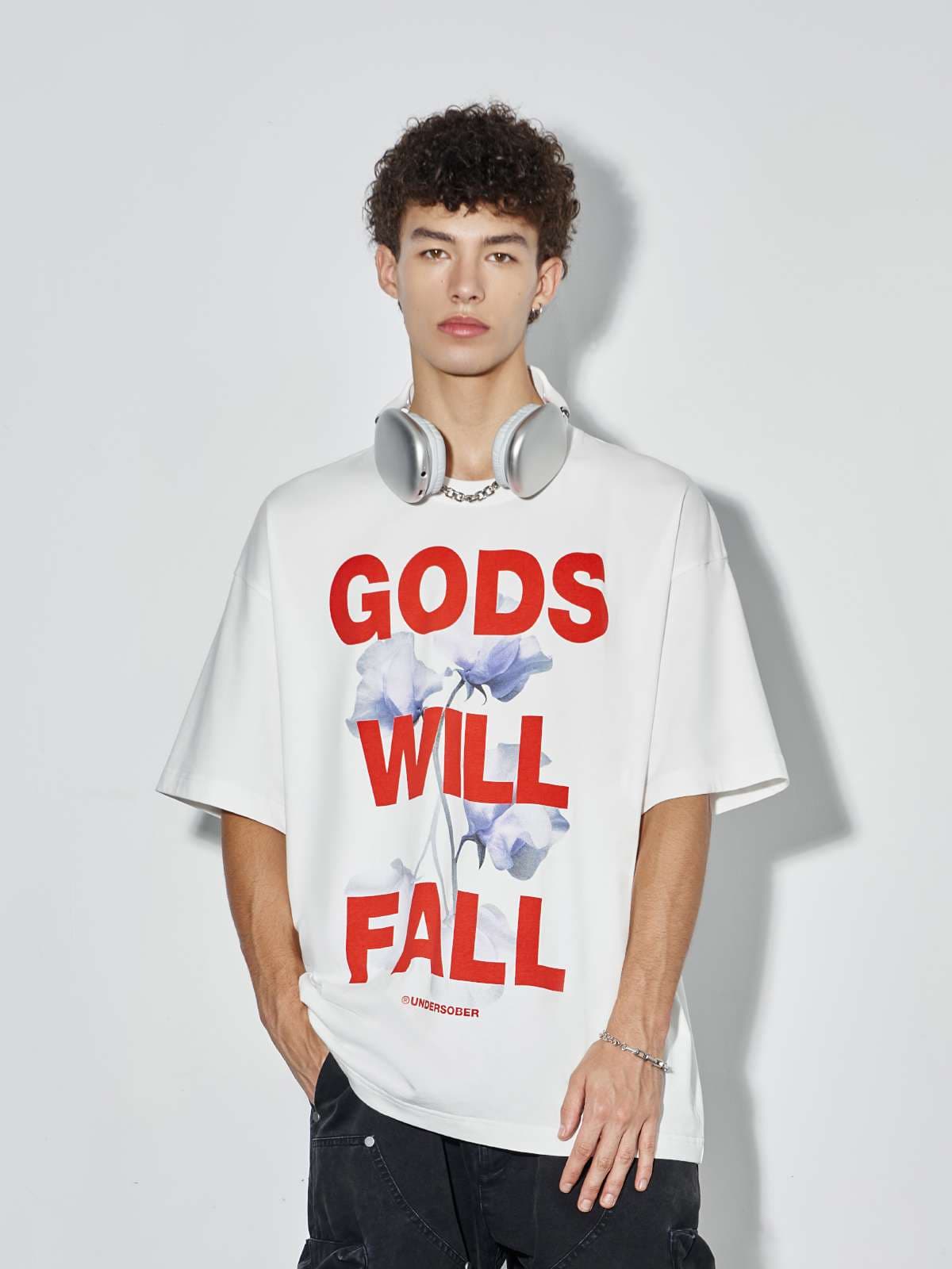 アメカジ 神々の転落 オーバーサイズTシャツ