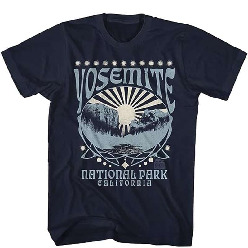 アメカジ 国立公園プリントTシャツ2枚セット