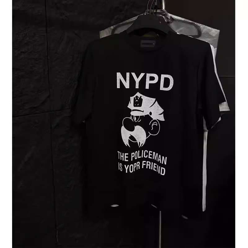 アメカジ ニューヨーク警察風おもしろTシャツ