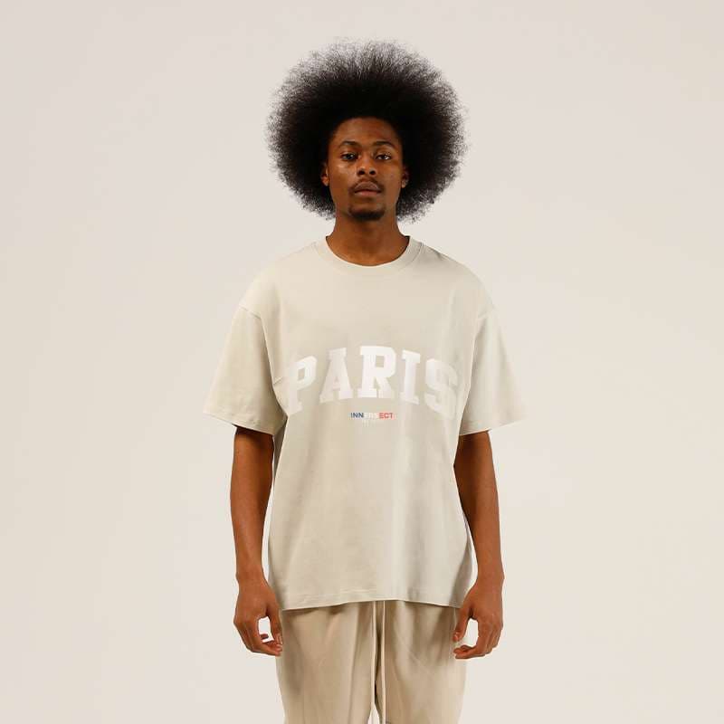 アメカジ パリ ロゴ オーバーサイズ Tシャツ