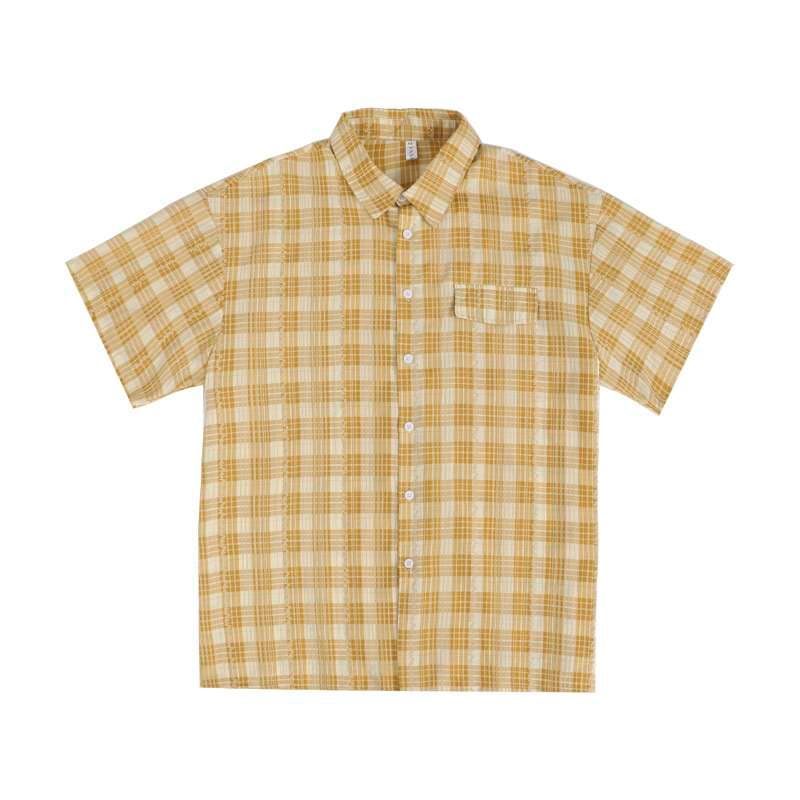 アメカジ オーバーサイズチェック柄シャツ