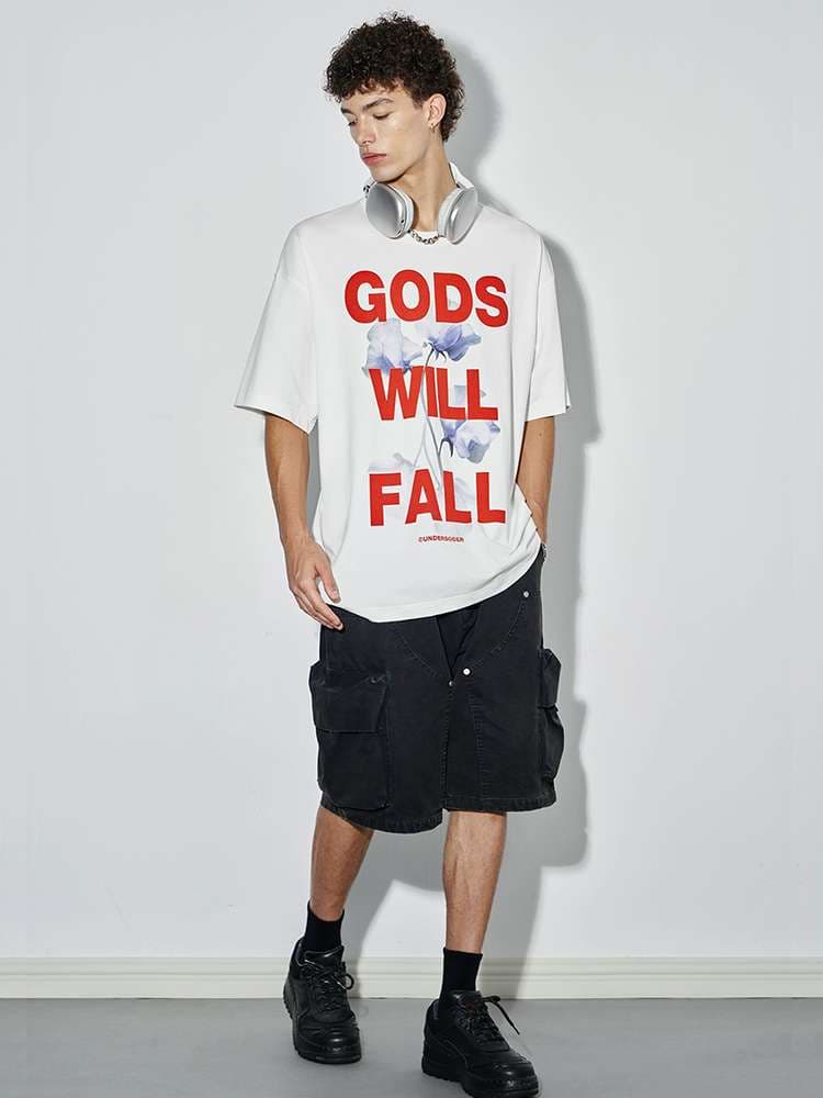 アメカジ 神々の転落 オーバーサイズTシャツ