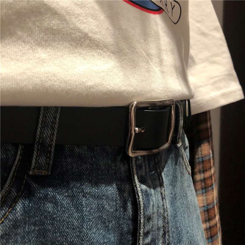 アメカジ クラシックバックルレザーベルト