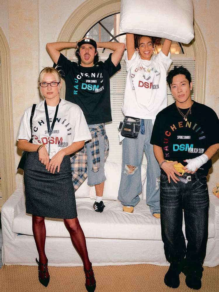 アメカジ チェンニン サマー グラフィック Tシャツ