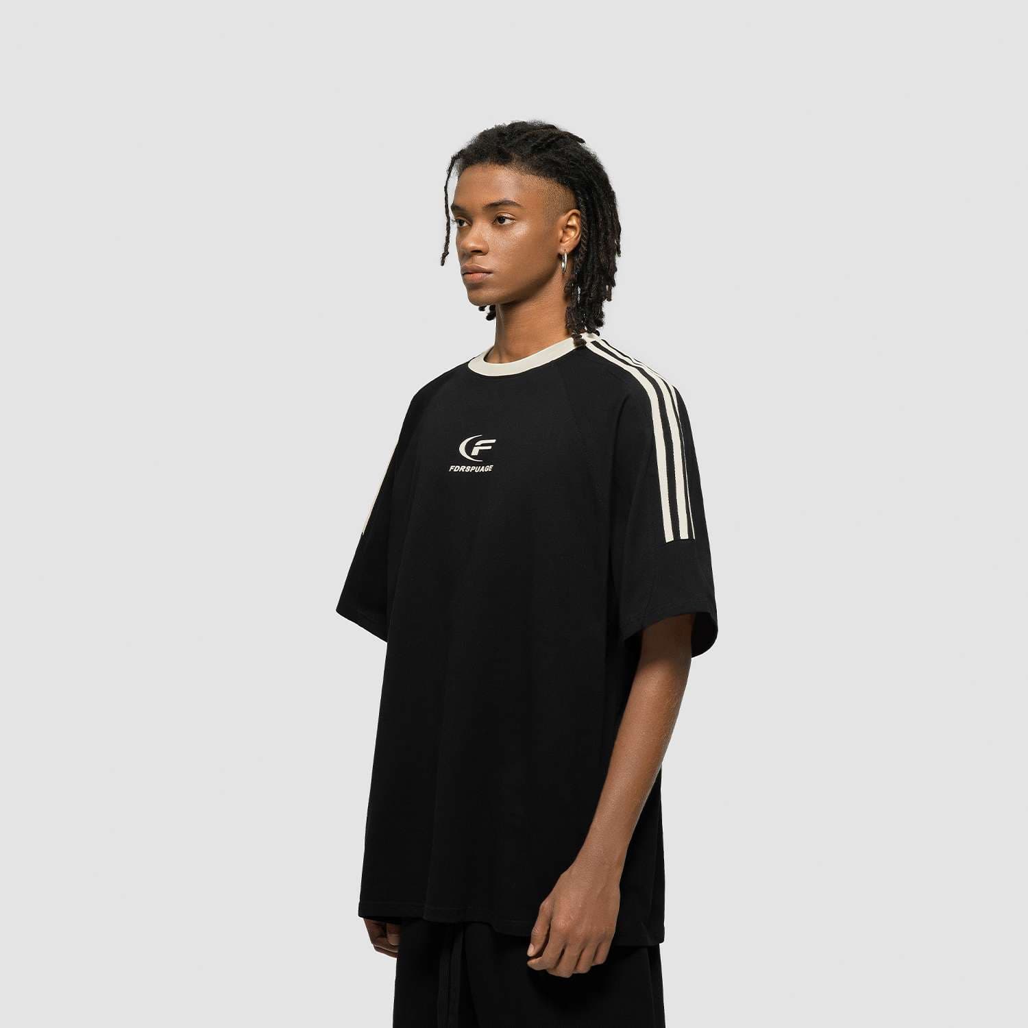アメカジ スポーティーオーバーサイズロゴTシャツ