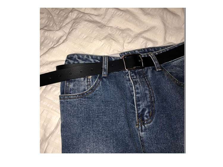 アメカジ クラシックバックルレザーベルト