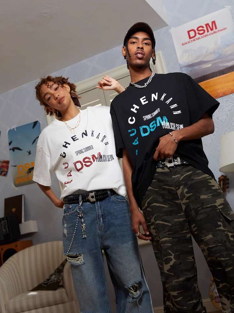アメカジ チェンニン サマー グラフィック Tシャツ